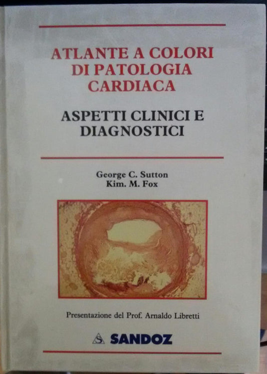 Atlante a colori di patologia cardiaca - copertina