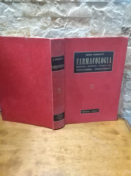 Farmacologia volume II - copertina