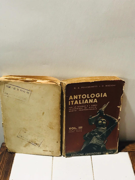 Antologia italiana Vol III - copertina