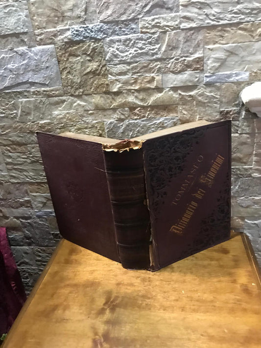 Dizionario dei sinonimi - copertina