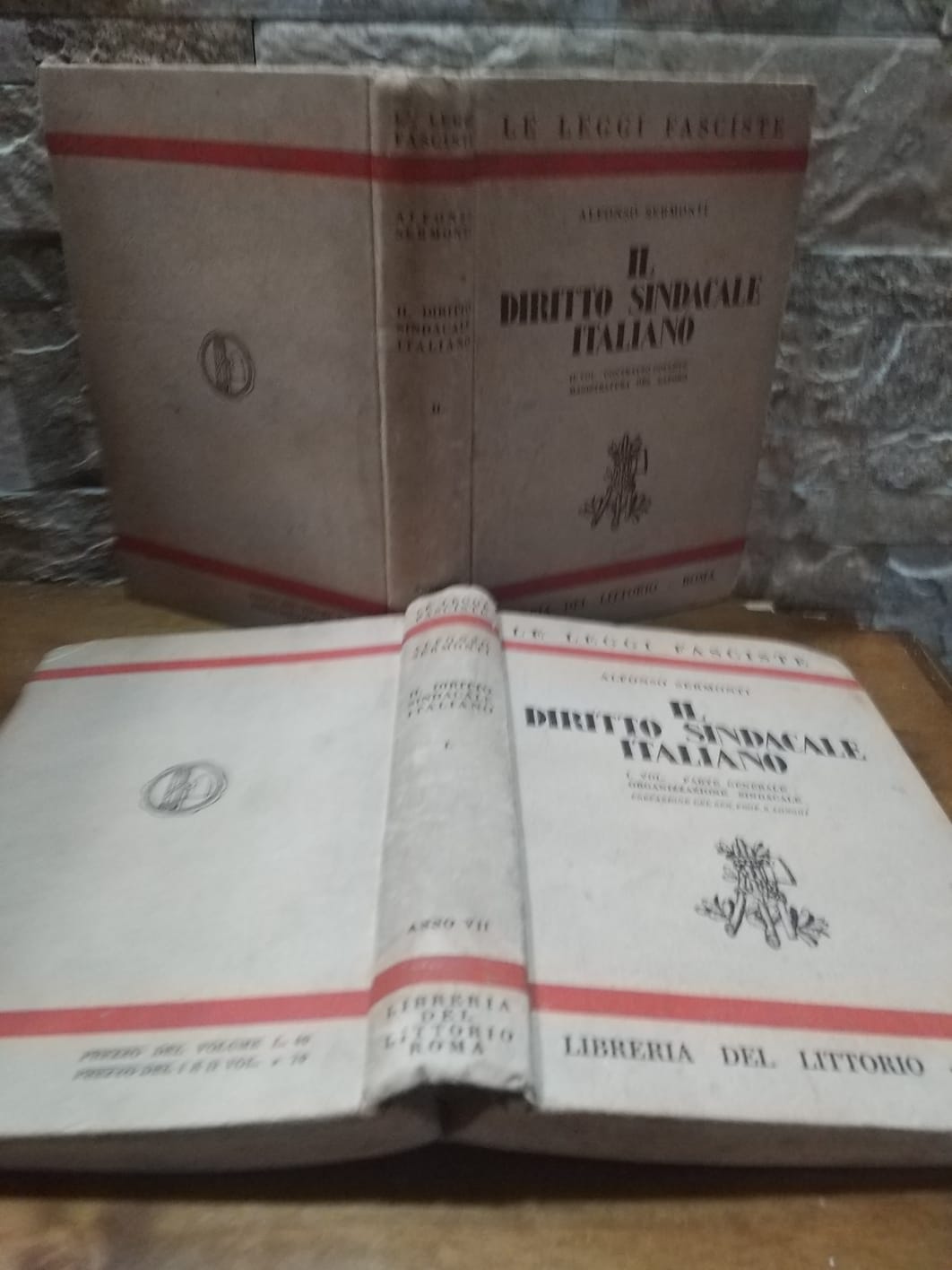 Il diritto sindacale italiano - copertina