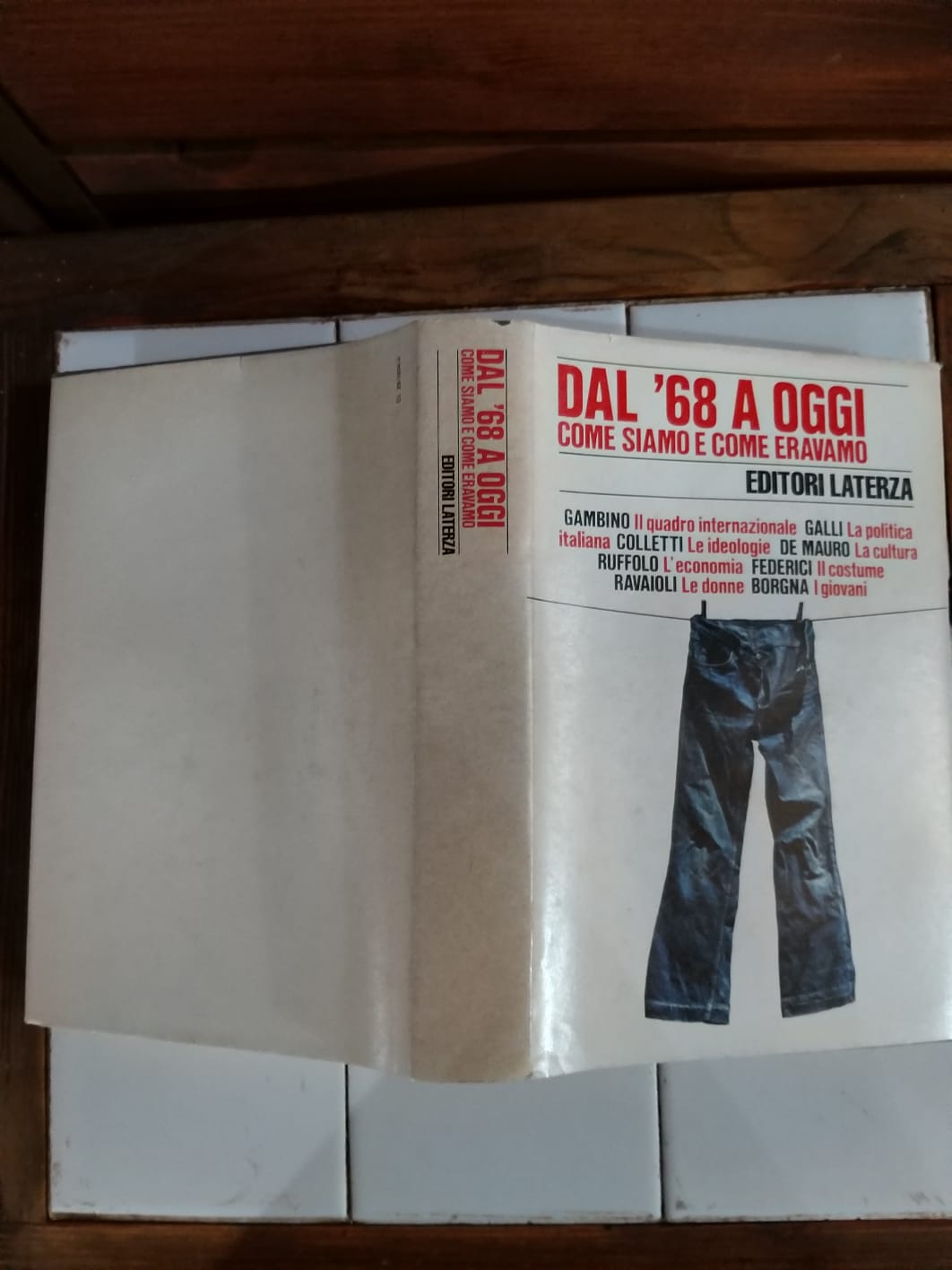 Dal '68 a oggi come siamo e come eravamo - copertina