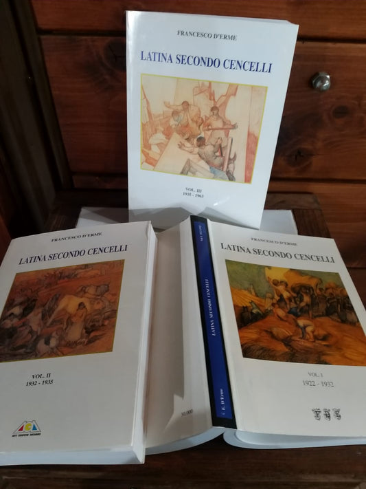 Latina secondo Cencelli. Volume I-II-III - copertina