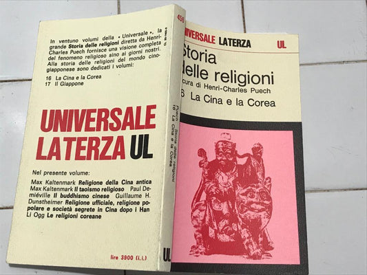 Storia delle religioni 16 La cina e la Corea - copertina