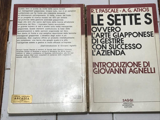 Le sette s ovvero l'arte giapponese di gestire con successo l'azienda - copertina
