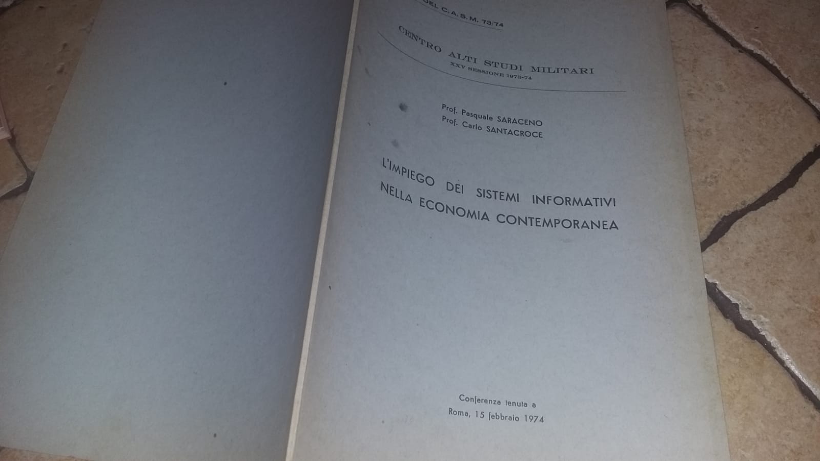 L'impiego dei sistemi informativi nell'economia contemporanea 25 sessione - copertina