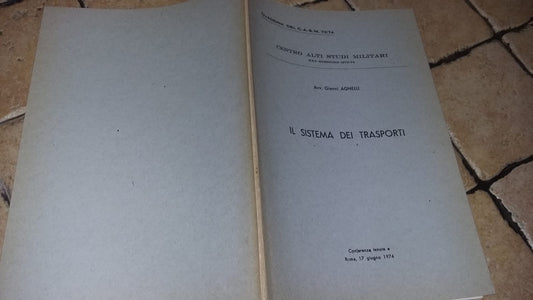 Il sistema dei trasporti 25 sessione - copertina