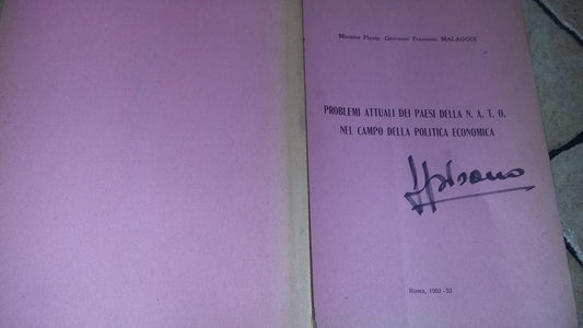 Problemi attuali dei paesi della Nato nel campo della politica economica 4 sessione - copertina