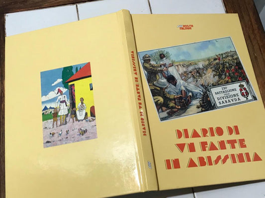 Diario di un fante in Abissinia - copertina
