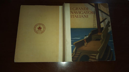 I grandi navigatori italiani - copertina