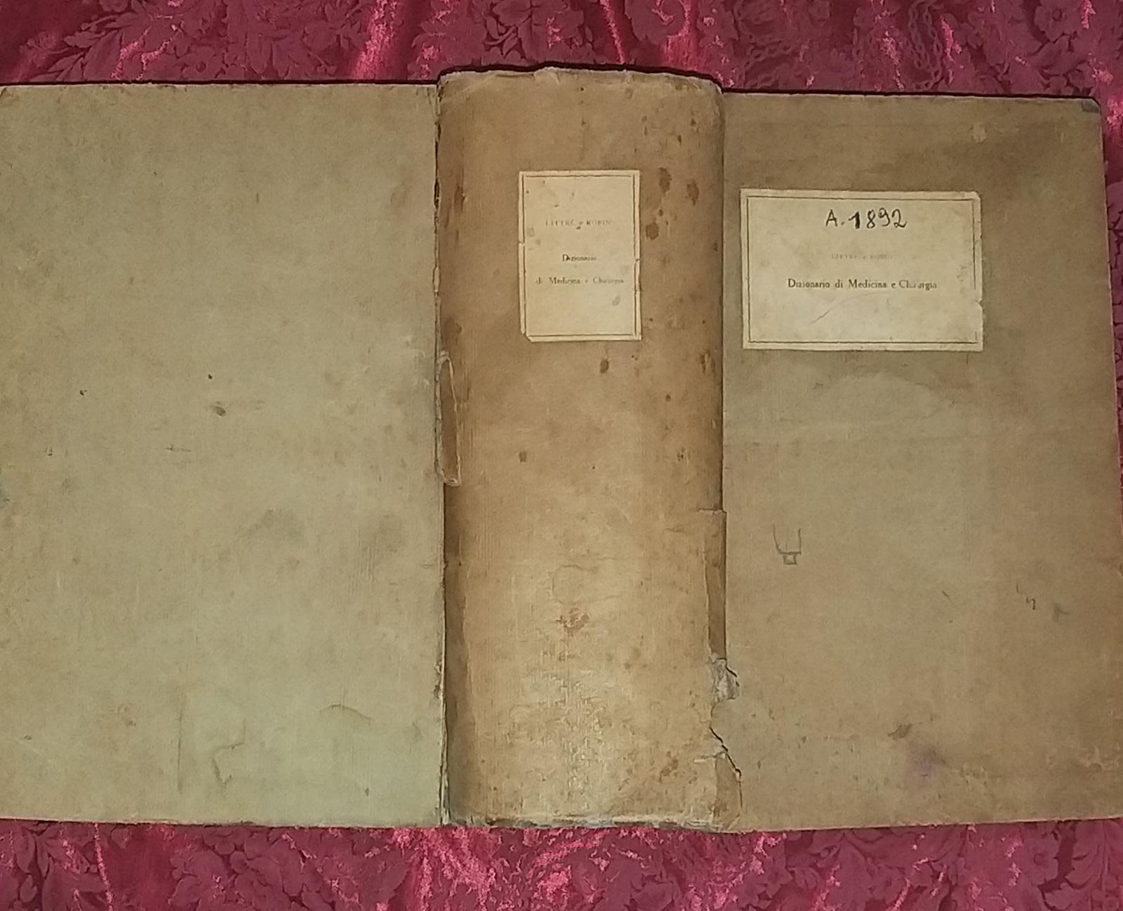 Dizionario di Medicina e Chirurgia - copertina