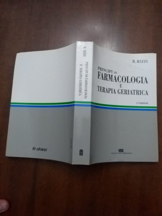 Principi di farmacologia e terapia geriatrica - copertina