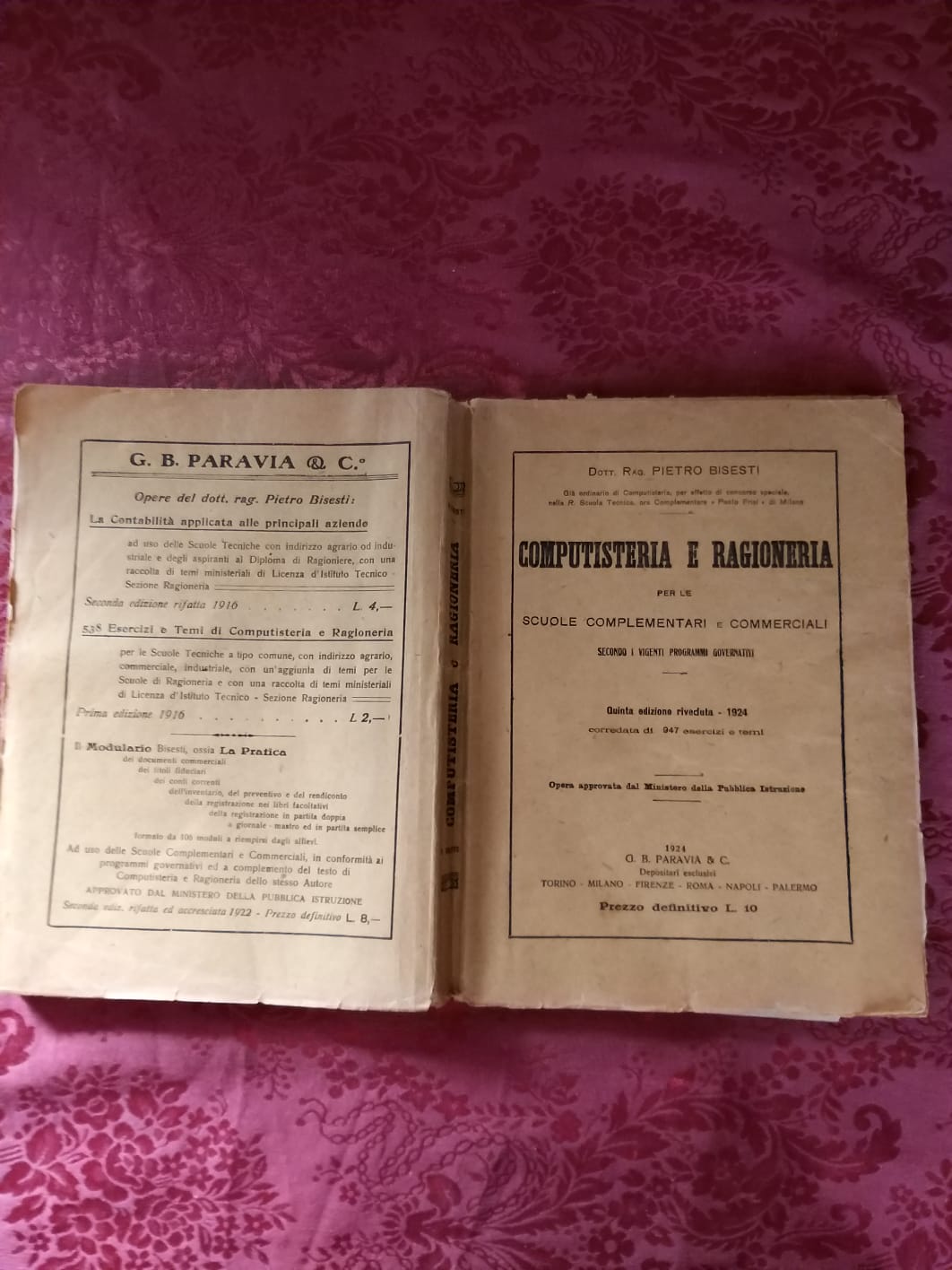 Computisteria e ragioneria - copertina