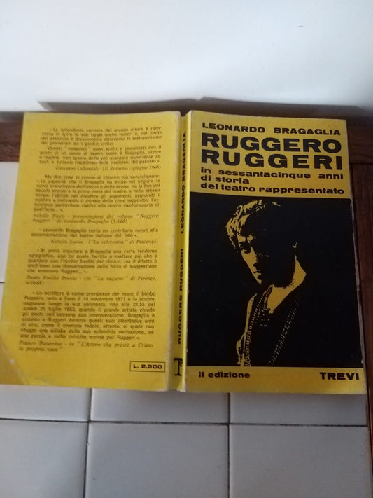 Ruggero Ruggeri in sessantacinque anni di storia del teatro - copertina