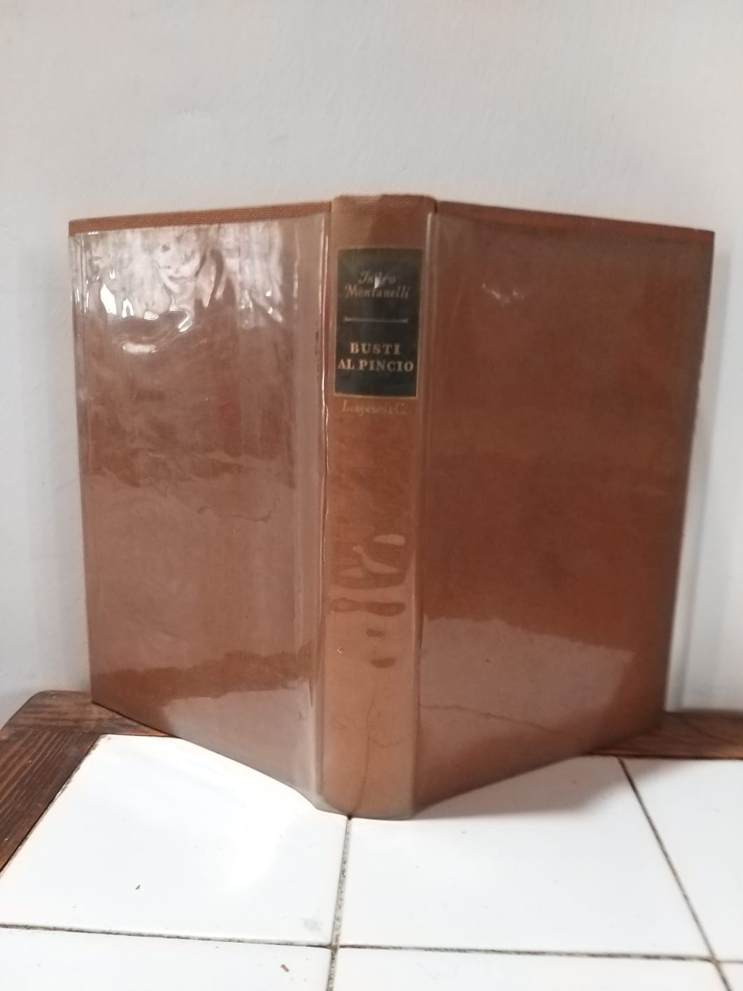 Busti al Pincio - copertina