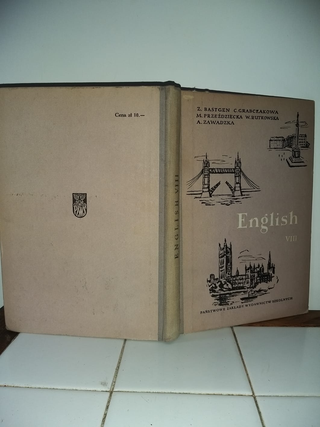 English VIII - copertina