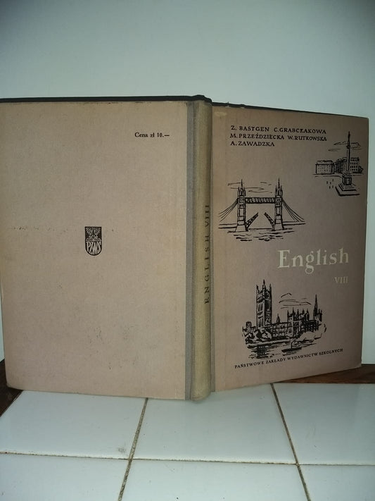 English VIII - copertina