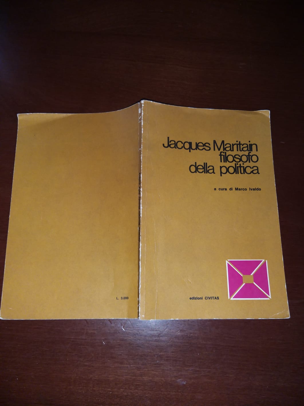 Jacques Maritain filosofo della politica - copertina