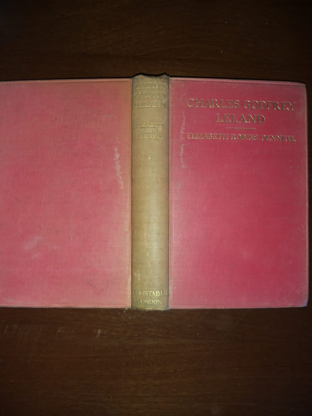 Charles Godfrey Leland  I volume - copertina