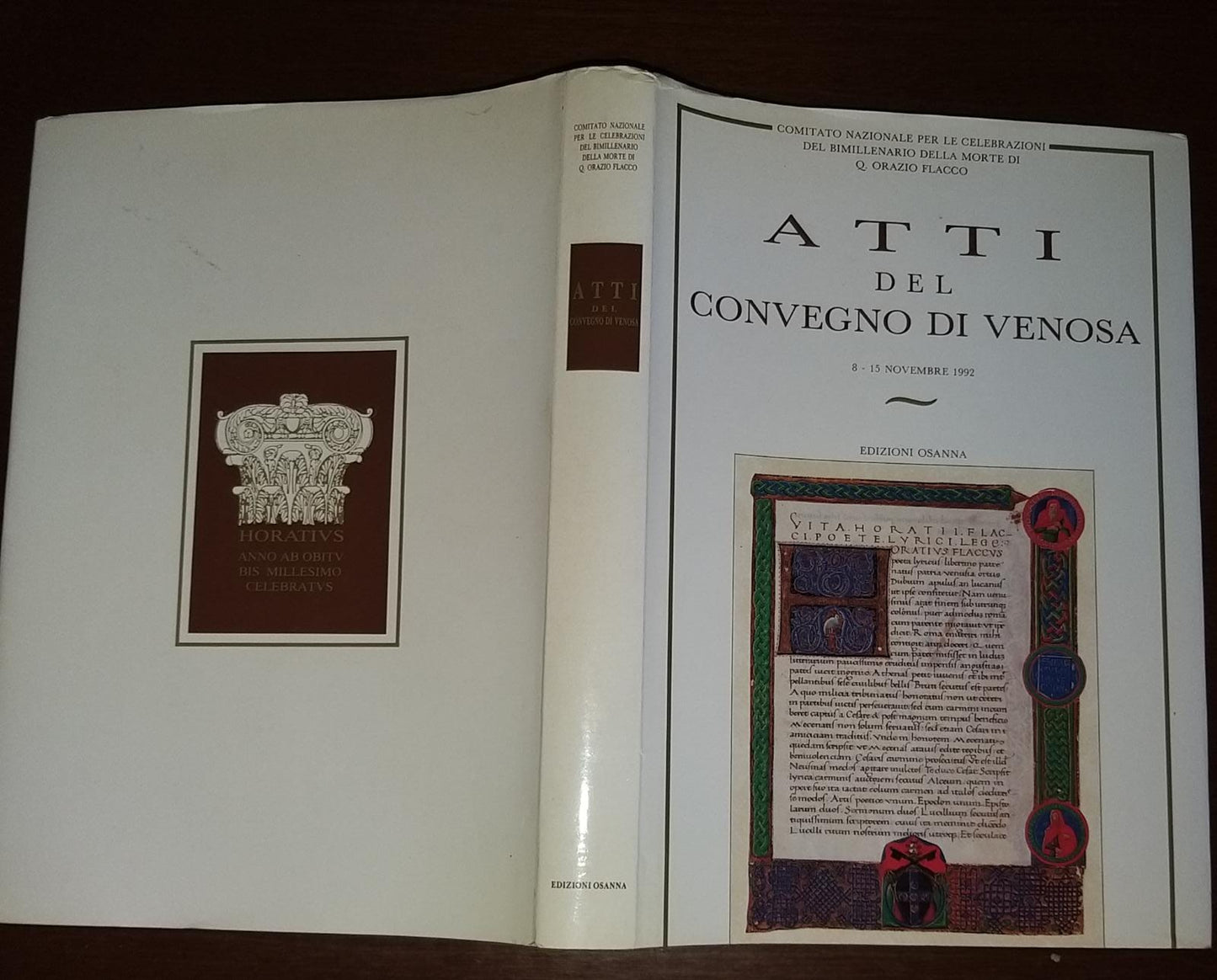 Atti del convegno di Venosa - copertina