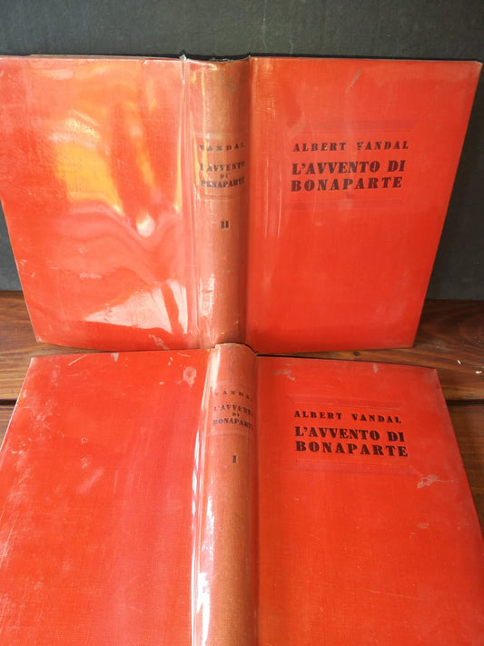 L'avvento di Bonaparte Due volumi - copertina