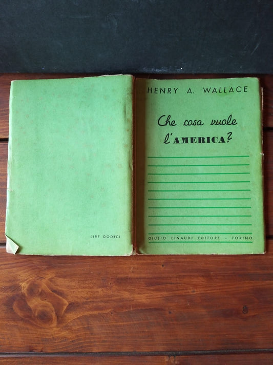 Che cosa vuole l'America? - copertina