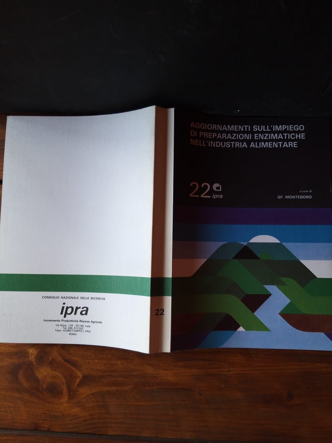Aggiornamenti sull'impiego di preparazioni enzimatiche nell'industria alimentare - copertina