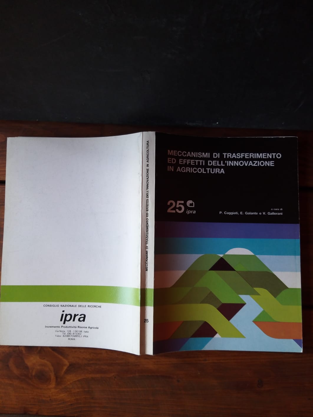 Meccanismi di trasferimento ed effetti dell'innovazione in agricoltura - copertina