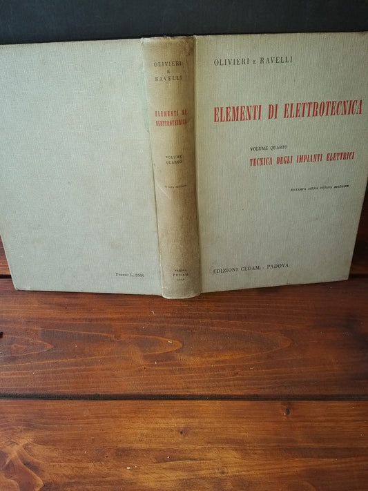 Elementi di elettrotecnica - copertina