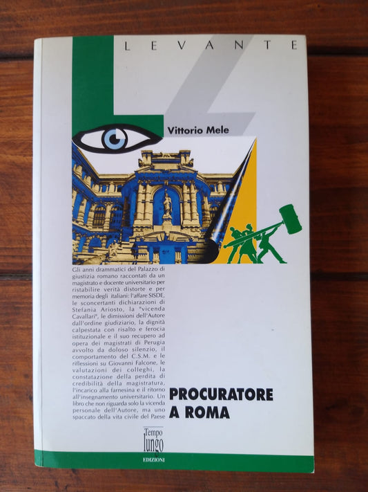 Procuratore a Roma - copertina