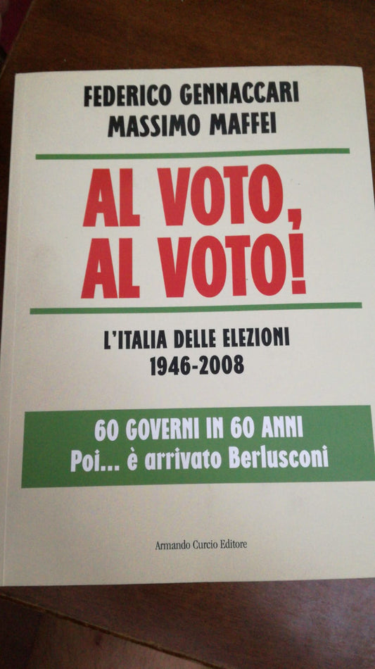 Al voto, al voto! - copertina