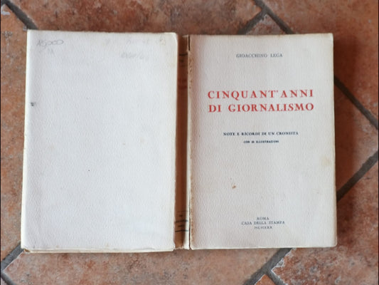 Cinquant'anni di giornalismo - copertina