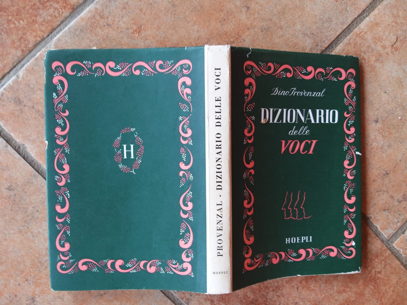 Dizionario delle voci - copertina