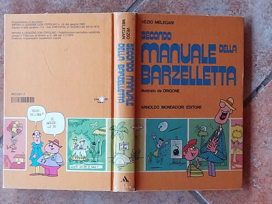 Secondo manuale della barzelletta - copertina