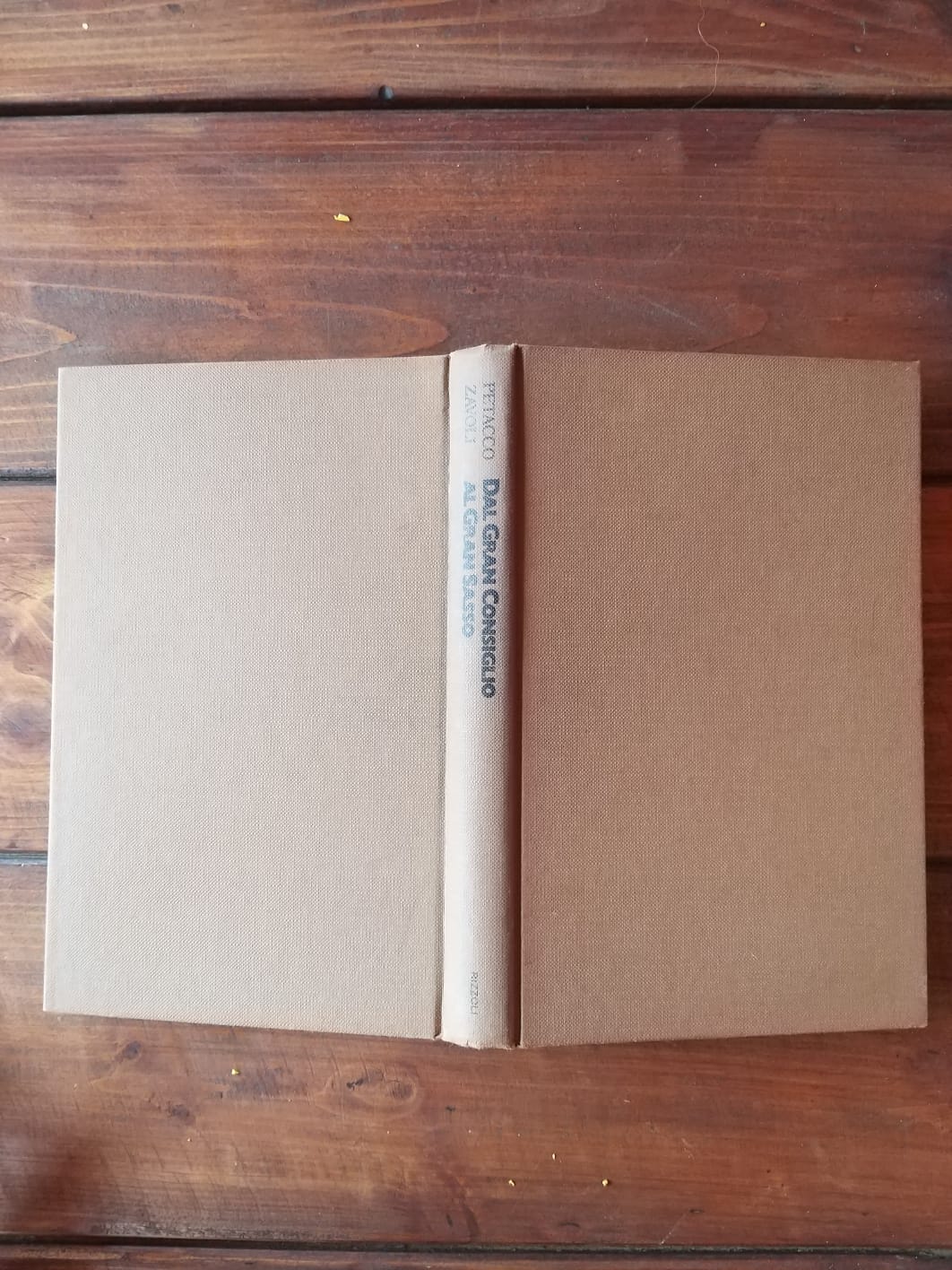 Dal Gran Consiglio al Gran Sasso - copertina