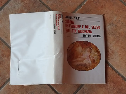 Storia dell'amore e del sesso nell'eta' moderna - copertina