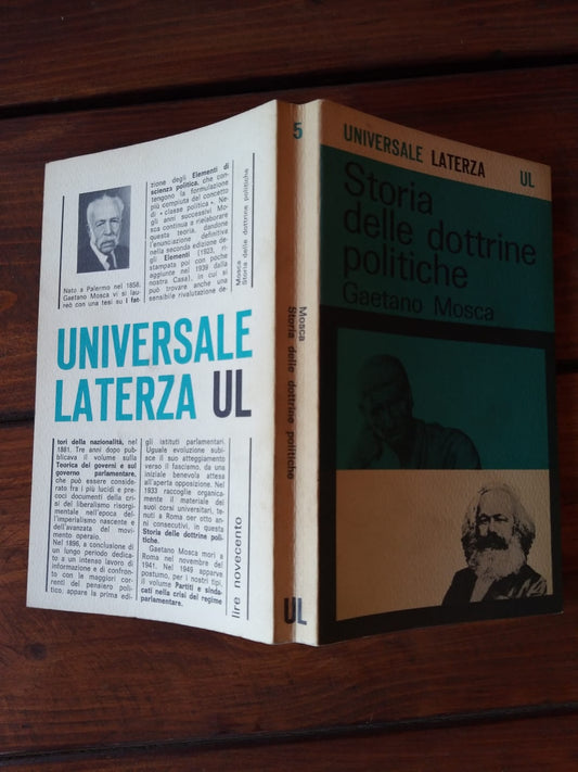 Storia delle dottrine politiche - copertina