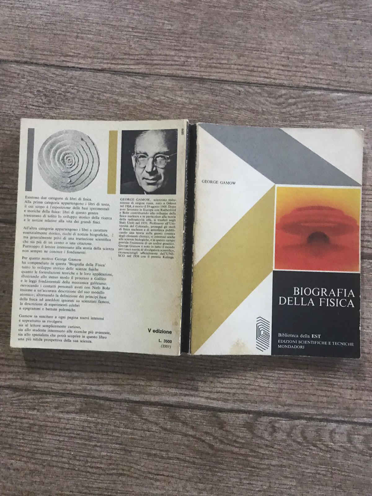 Biografia della fisica - copertina