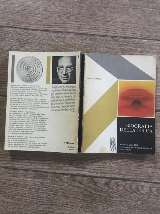 Biografia della fisica - copertina