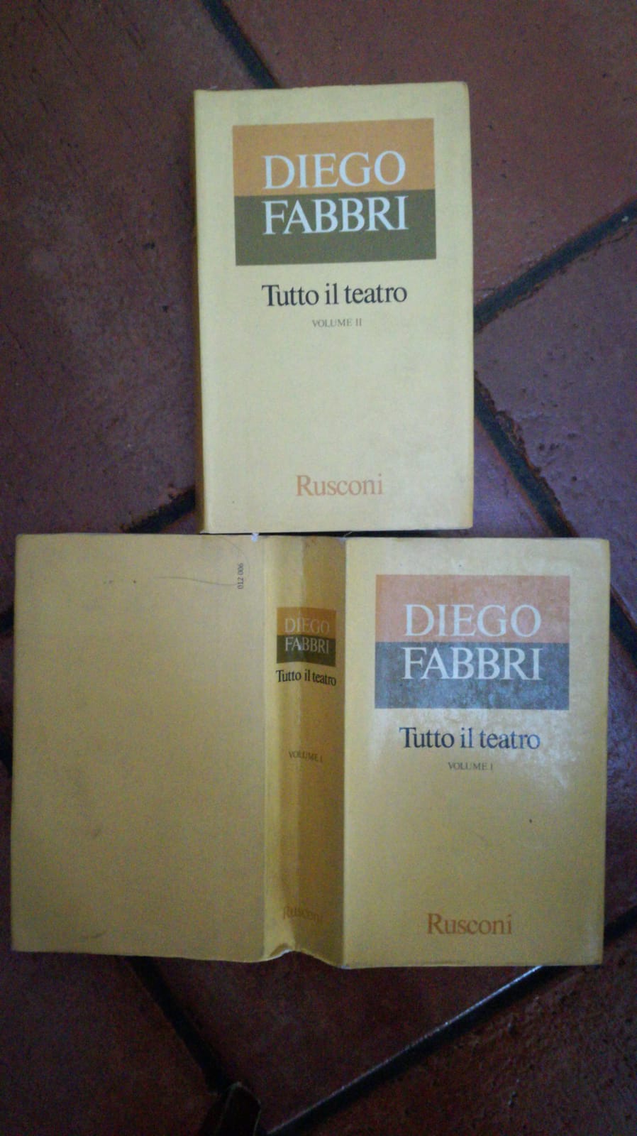 Tutto il teatro Volume I e II - copertina