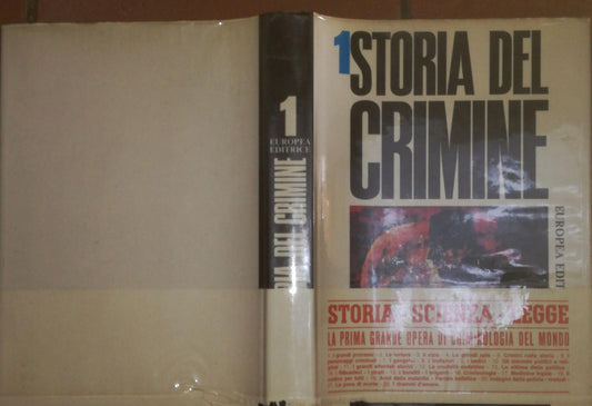 Storia del crimine  volume 1 - copertina