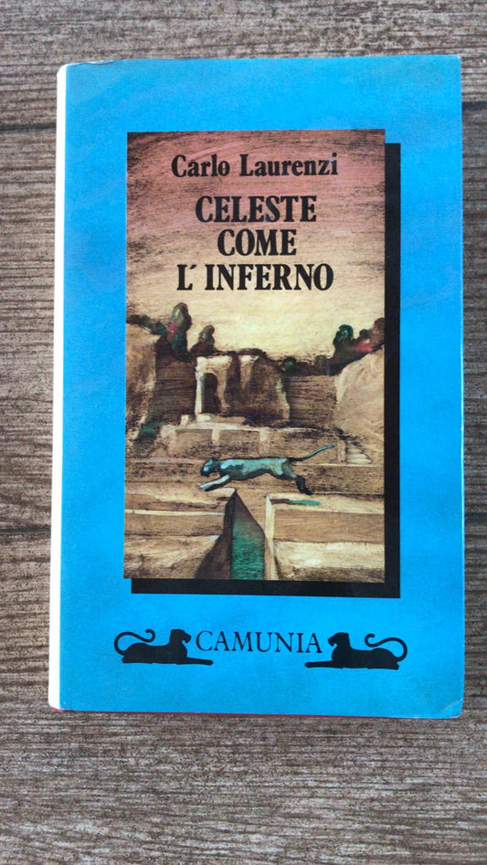 Celeste come l'inferno - copertina