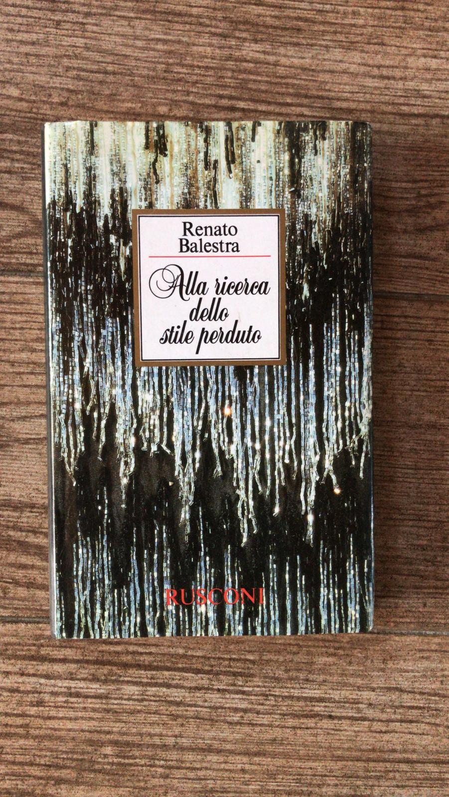 Alla ricerca dello stile perduto - copertina