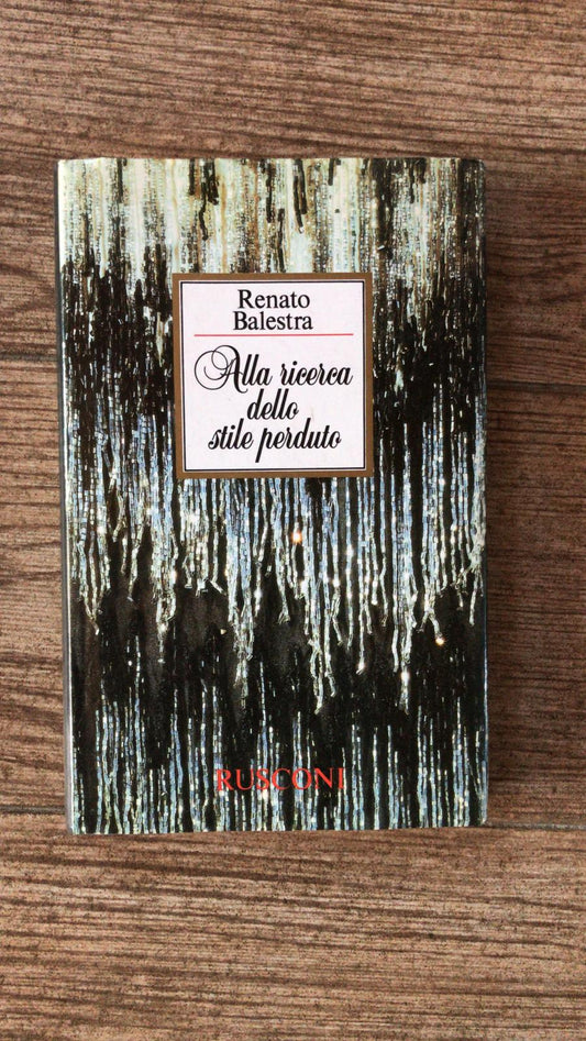 Alla ricerca dello stile perduto - copertina