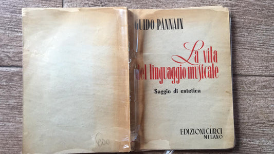 La vita del linguaggio musicale - copertina