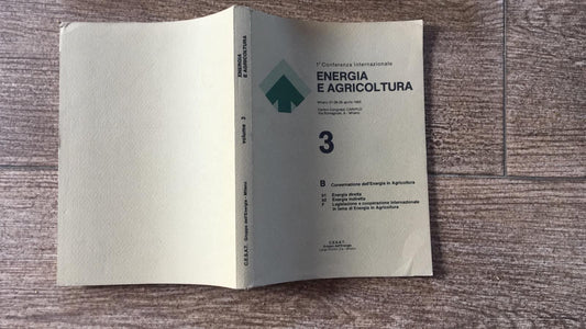 Energia e agricoltura volume 3 - copertina