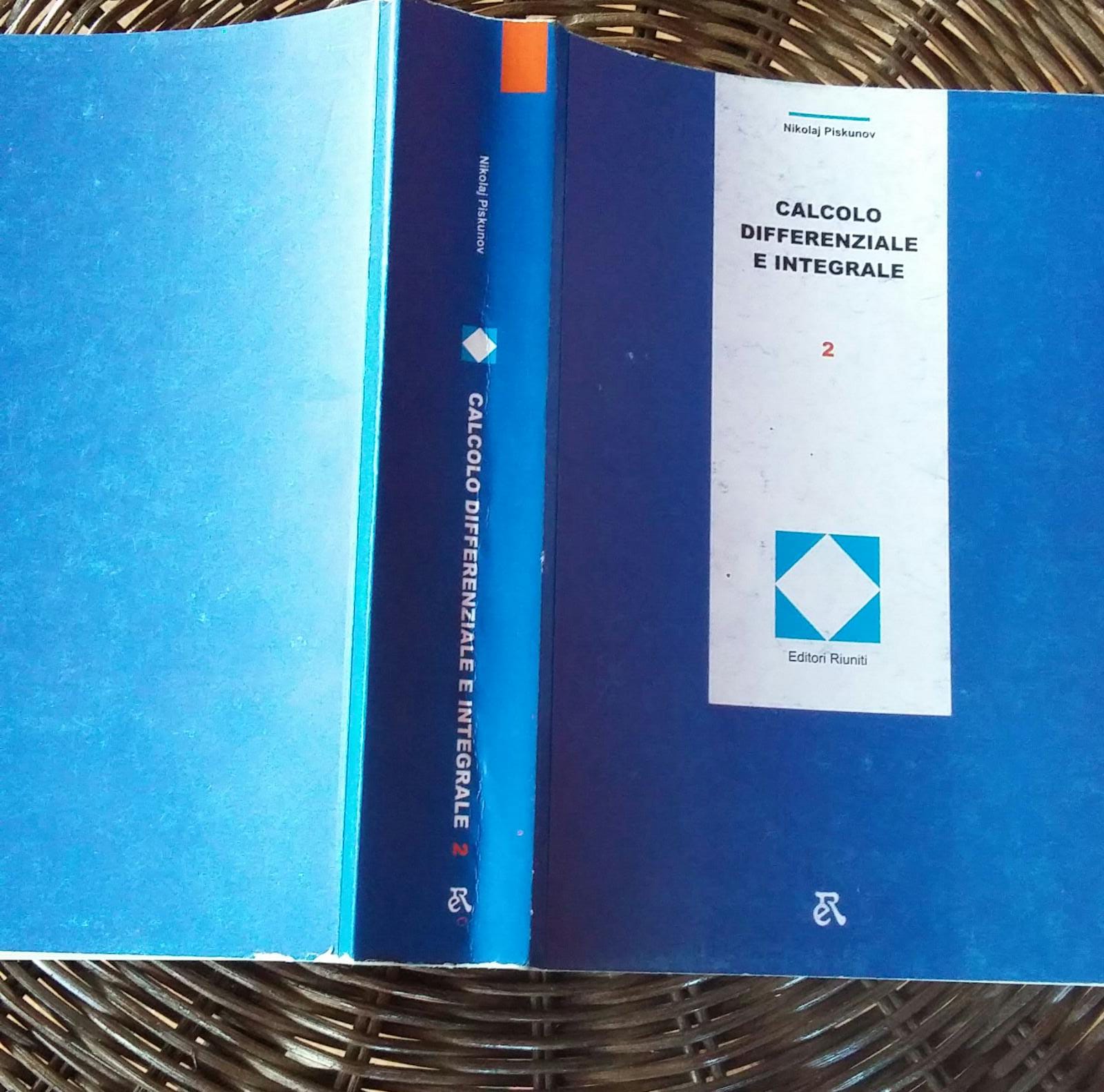 Calcolo differenziale e integrale 2 - copertina