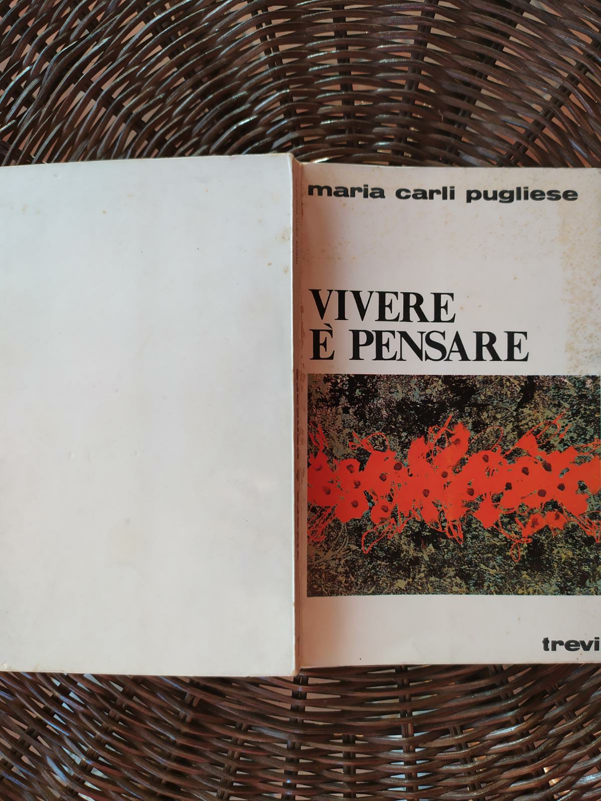 Vivere e' pensare - copertina