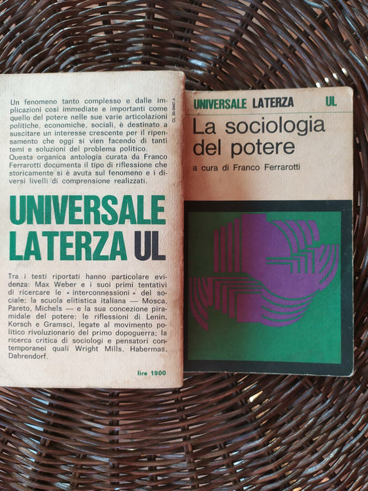 La sociologia del potere. Da prerogativa personale a funzione reazionale collettive - copertina