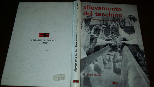 Allevamento del tacchino Manuale tecnico pratico di consultazione - copertina